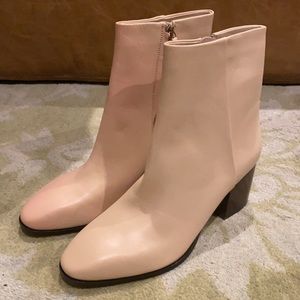 J.Crew Sadie stacked-heel ankle boots in leather BA566